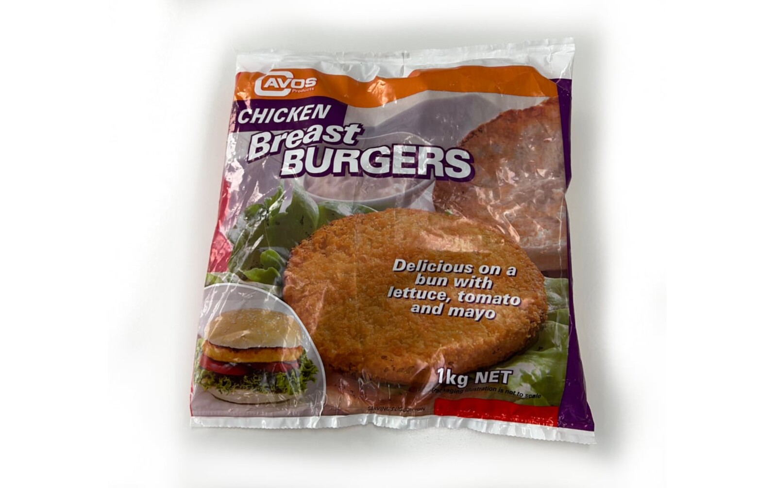 Cavos Products Chicken Breast Burgers